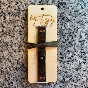 Upcycled Louis Vuitton Apple Watch Band 38/40